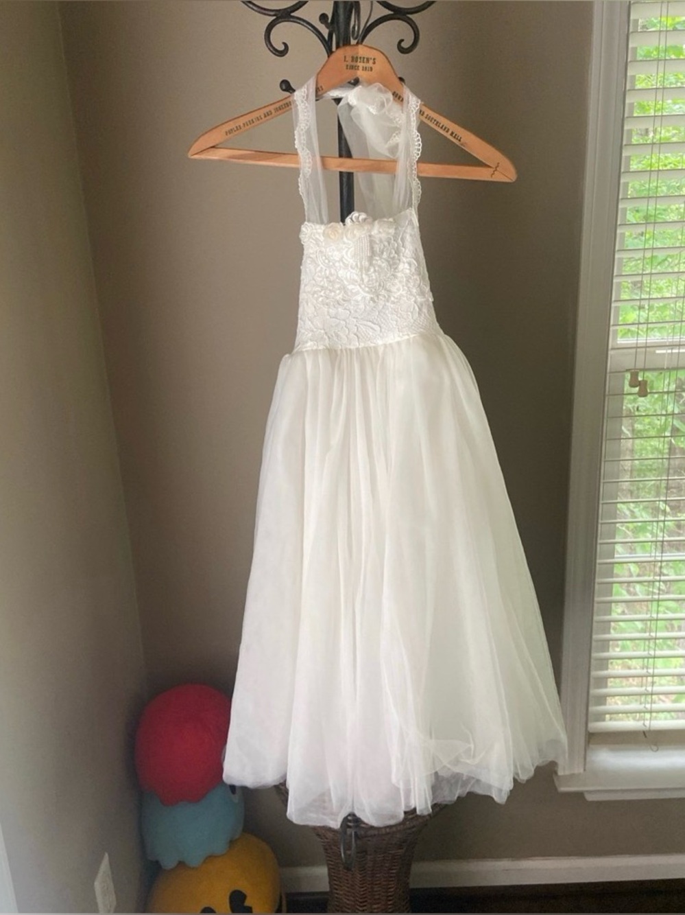 dollcake dress size 5 girls white/ivory